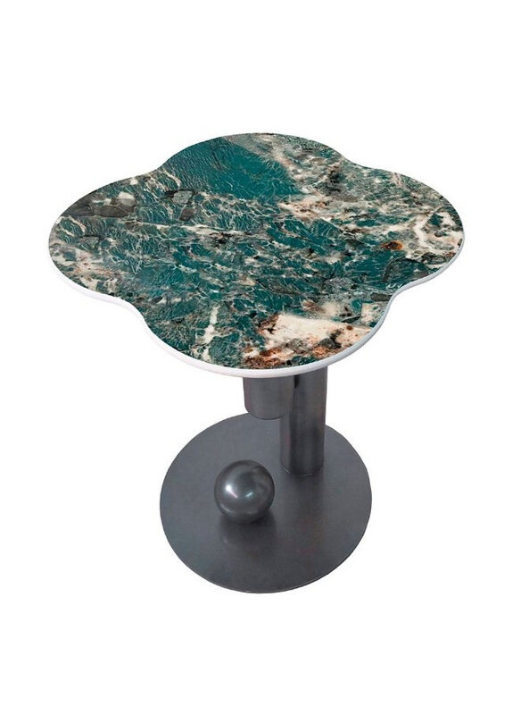 

Danube Home Roslin Multifunctional Modern Design Side Table, Green