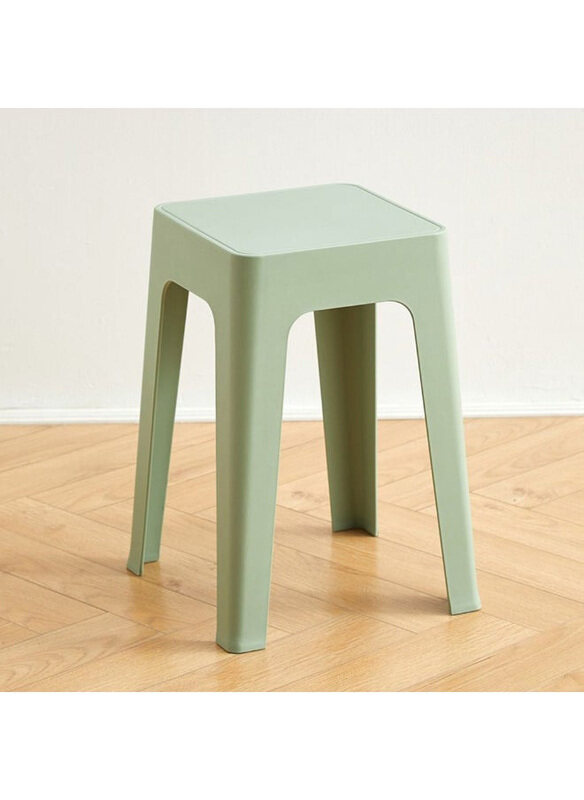 

Danube Home Ottawa Light Weight Single Backless Stool, Green