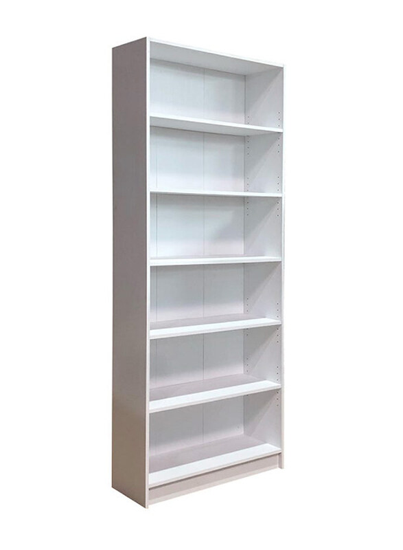 

Danube Home 6-Tier Modular Book Shelf Cabinet, White