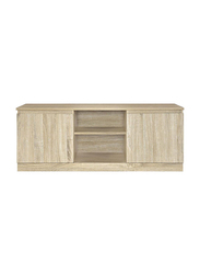 Danube Home V2 Cenon Tv Cabinet For Up To 50 Inches Tv, Oak