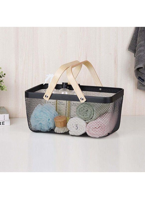 

Danube Home Atticus Storage Basket, Black