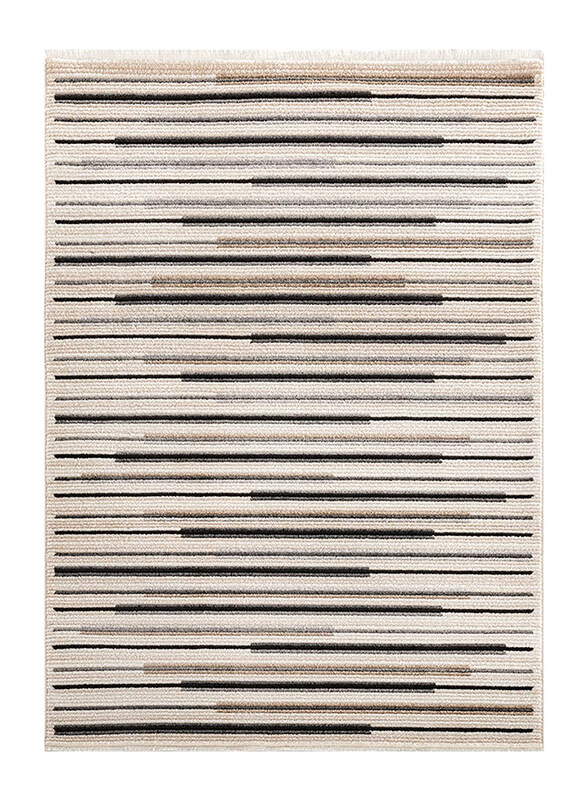 

Danube Home Calico Floor Covering Rectangle Modern Home Area Rug, Cream