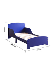 Danube Home Toddler Single Bed, Blue