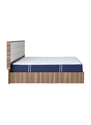 Danube Home Gel Pocket Spring & Memory Foam Mattress, White/Dark Blue