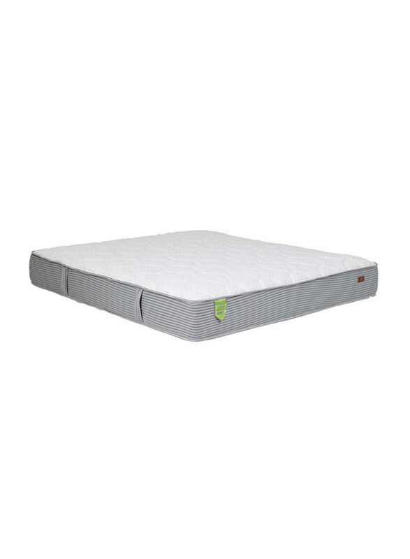 

Danube Home Nature Pocket Spring And Latex Mattress, White/Grey