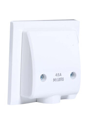 Danube Home Milano 45A Flex Outlet Mpw, White