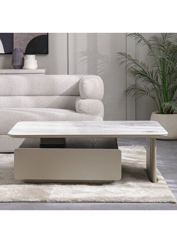 

Danube Home Donna Coffee Table, White