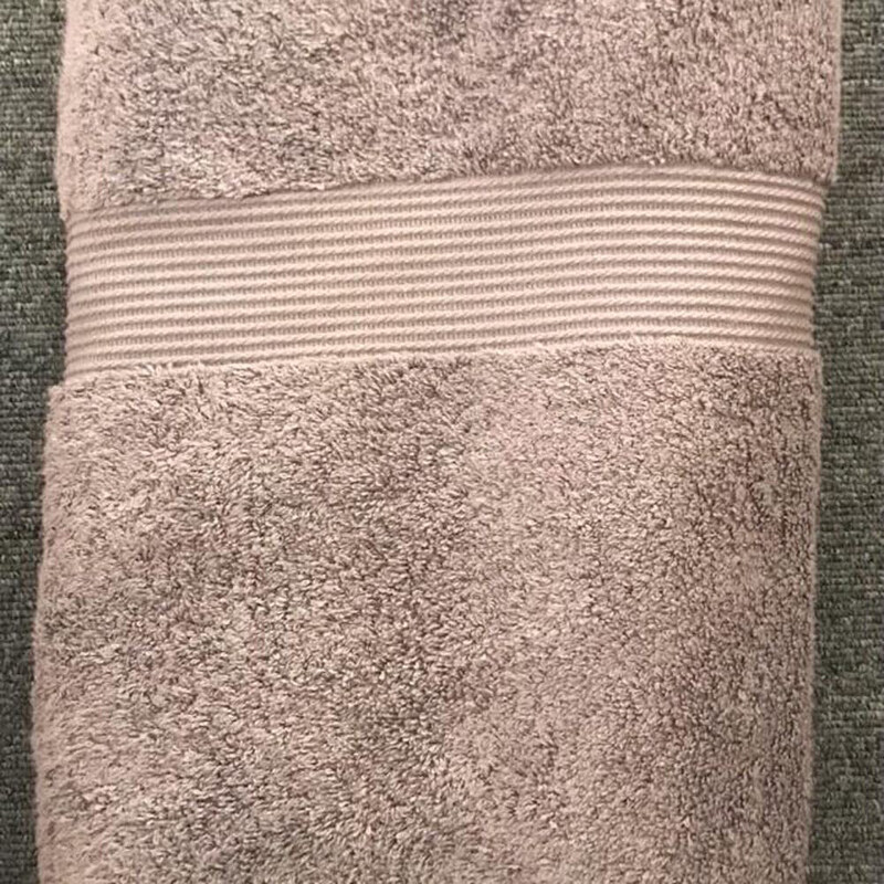 

Danube Home Cassian Cotton Bamboo Face Towel, Grey