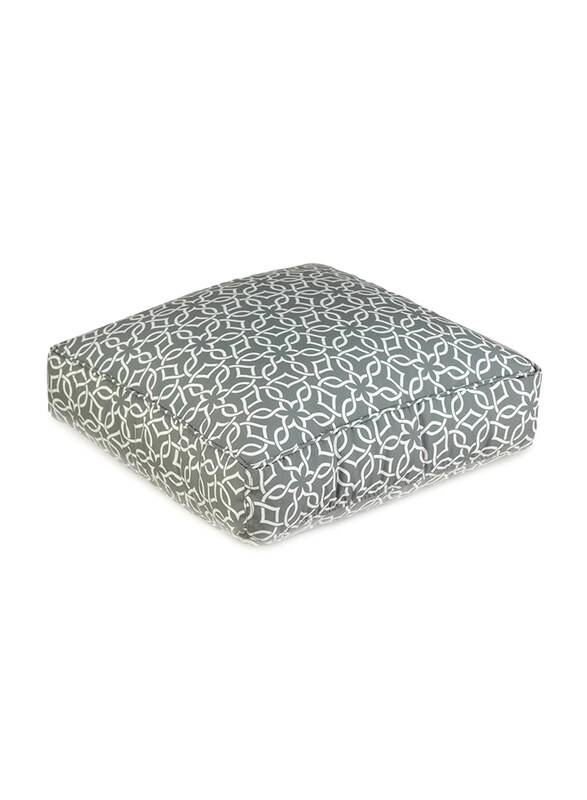 

Danube Home Classic Palais Floor Poly Canvas Cushion, 60 x 60 x 14cm, Grey