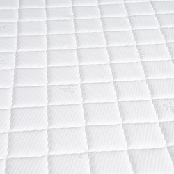 Danube Home Cozy Pillow Top Foam Mattress, White/Red