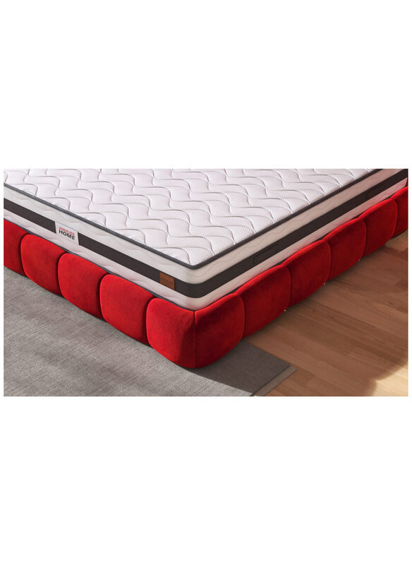 

Danube Home Medicated Foam Mattress, Single, White