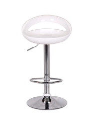 Danube Home Lewis Bar Stool, White