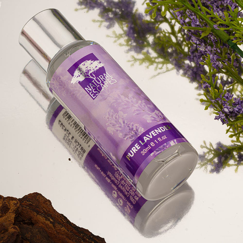 Danube Home Natural Escapes Pure Lavender Fragrance Oil, 30ml, Purple
