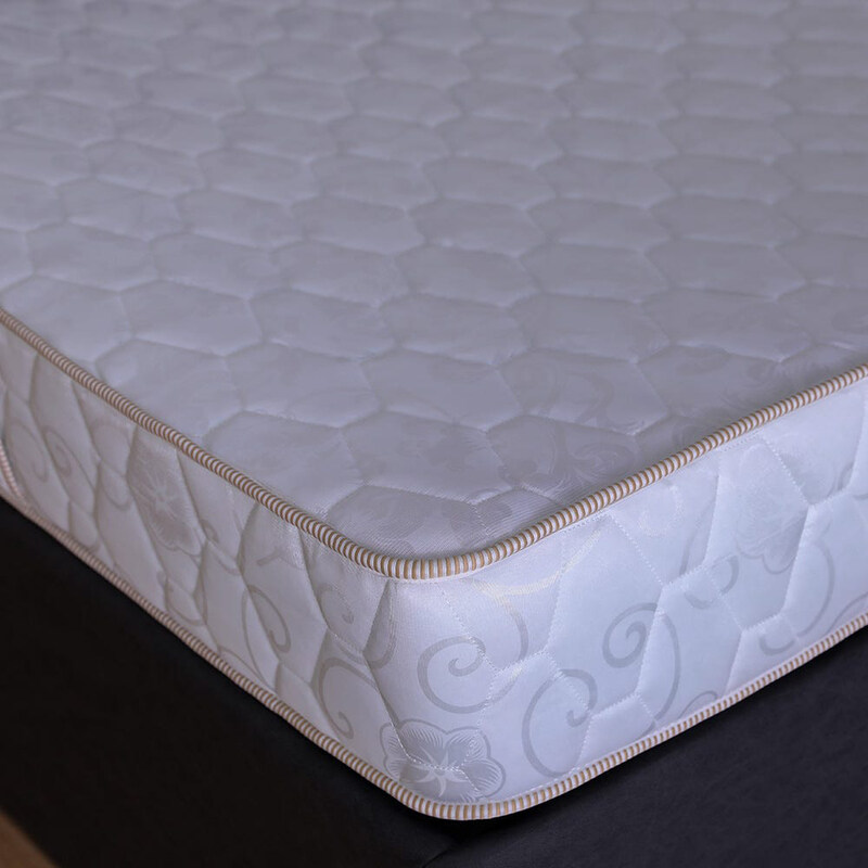 

Danube Home Fiesta Foam Encased Bonnell Spring Mattress, Single, White