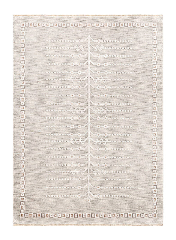 

Danube Home Ventura Floor Covering Rectangle Modern Home Area Rug, Cream