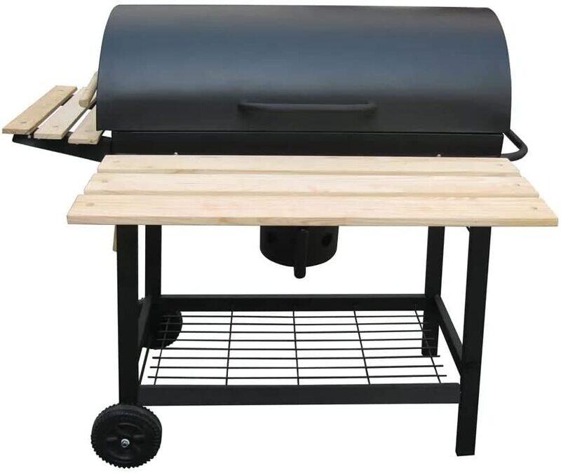 

Danube Home Steel Charcoal BBQ Grill, Black