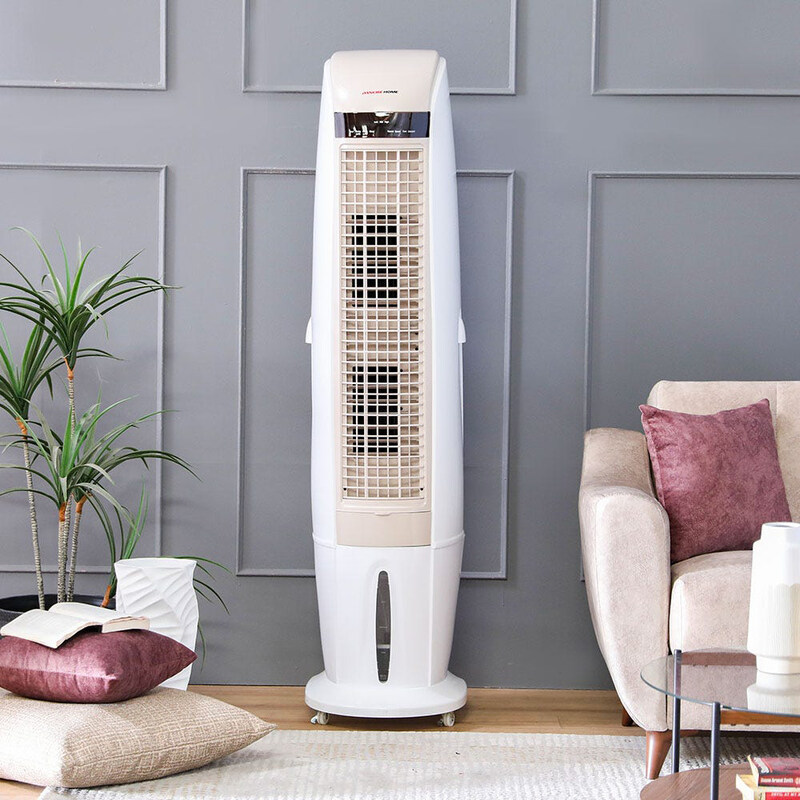 Danube Home Tulia Jumbo Evaporative Air Cooler, White