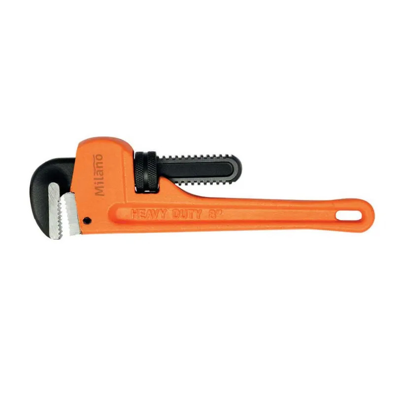 Danube Home Milano Pipe Wrench Heavy Duty, 14-inch, Orange