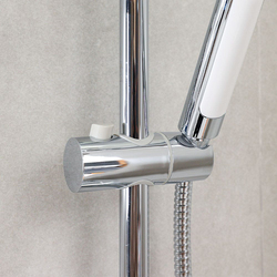 Danube Home Stainless Steel Column Shower for Toilets, Bathroom, Lavatory, Chrome