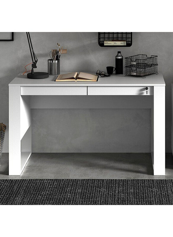 

Danube Home Ageon Study Desk Computer Table, White
