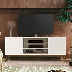 Danube Home Titan Tv Unit, Off White