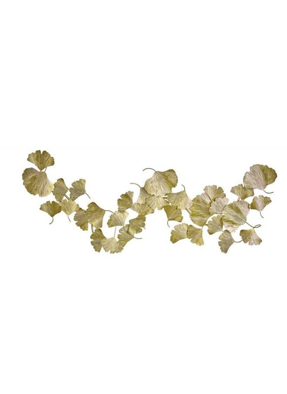 

Danube Home SS24 Stolpa Metal Wall Accent, Gold