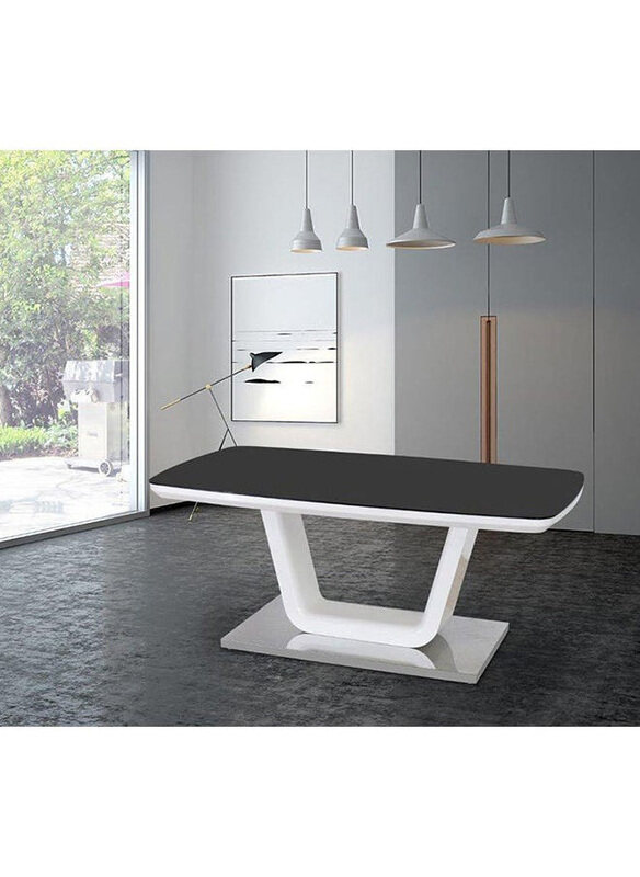 

Danube Home Salvador Multifunctional Center Table, Black/White