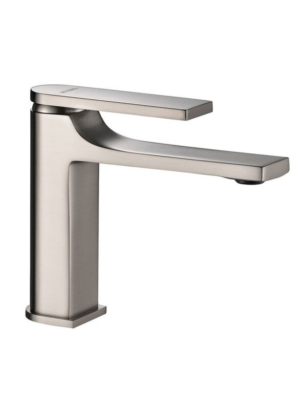 

Danube Home Mila Basin Mixer With Pop Up Waste Brass Single Handle Basin Mixer Bath Faucet Sink Faucet For Bathroom, Brown