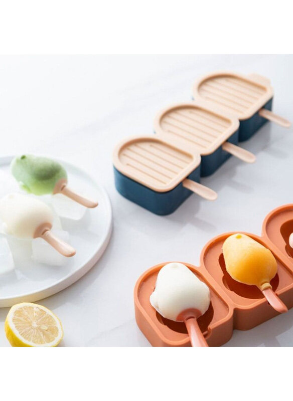 

Danube Home Kitchen Essentials Bird-Shaped Ice Popsicle Mold, Orange