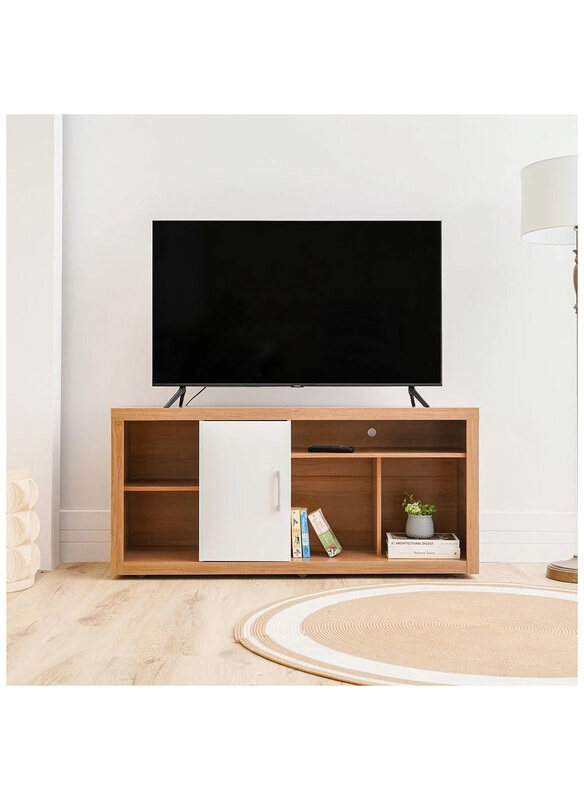 

Danube Home Denver TV Unit, Almond/White