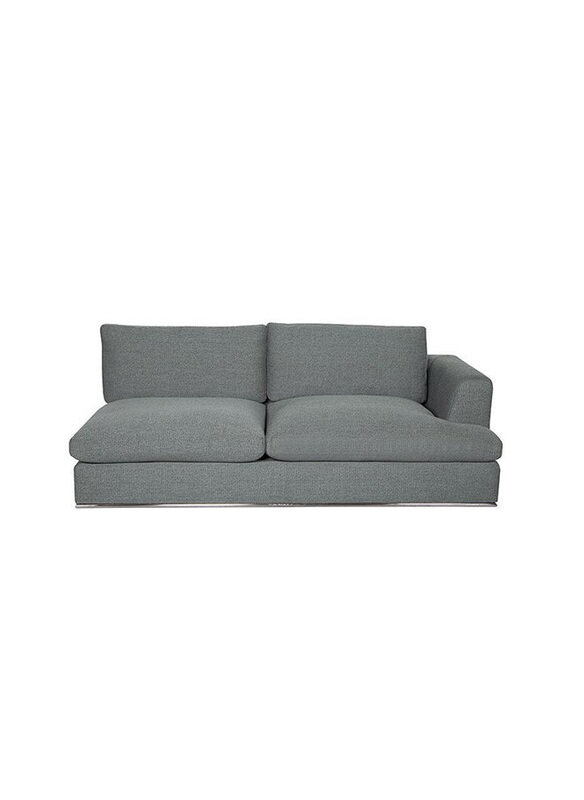 

Danube Home Paddington 2 Seater Right Arm Fabric Modular Sofa, Teal Green