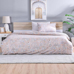 Danube Home 3-Piece Viviana Elite Super King Duvet Cover Set, 1 Duvet Cover + 2 Pillow Cover, Light Taupe