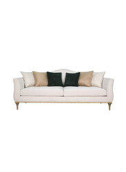 Danube Home Contessa 3 Seater Fabric Sofa, Multicolour