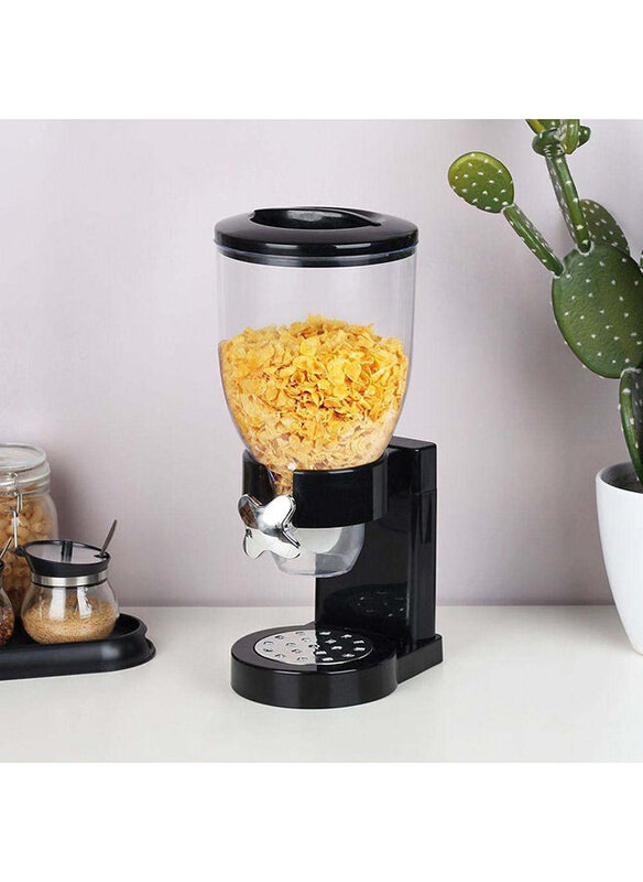 

Danube Home 3.5L Adeena One Cone Cereal Dispenser, Black
