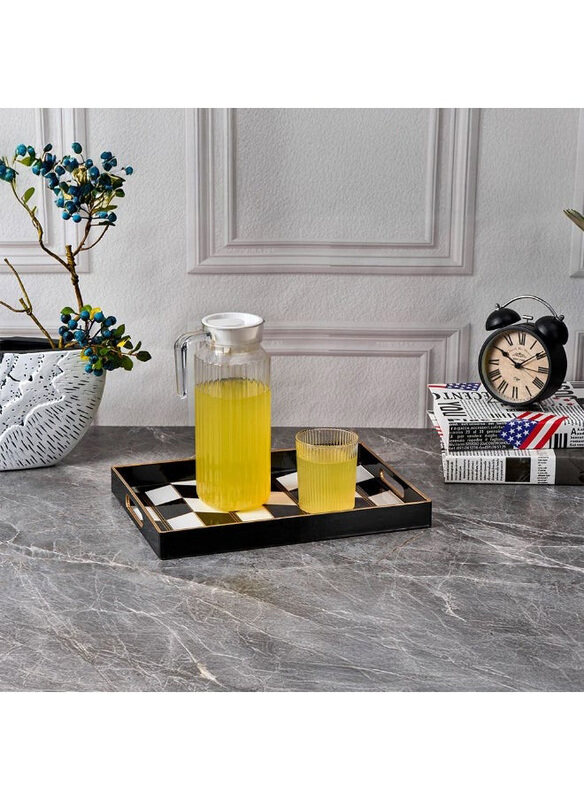 

Elizabeth Elegant and Durable Serving Tray, 2 Pieces, Multicolour