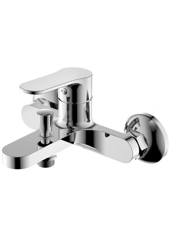 

Danube Home Milano Fire Bath Mixer with Shower Set, Chrome