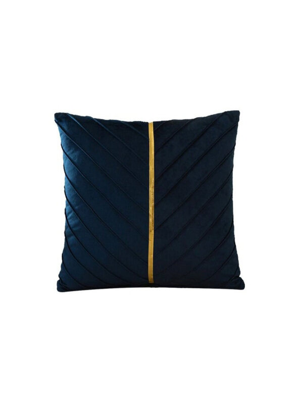 

Danube Home Gleam Cushion Stylish Throw Pillow, Blue