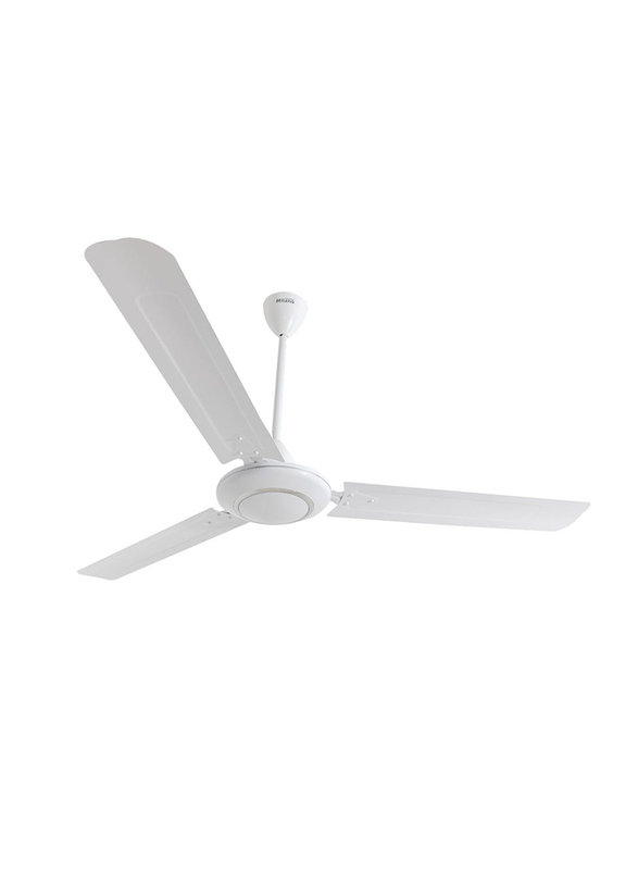 Danube Home Milano 56-Inch Royale Ceiling Fan, White