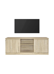 Danube Home V2 Cenon Tv Cabinet For Up To 50 Inches Tv, Oak