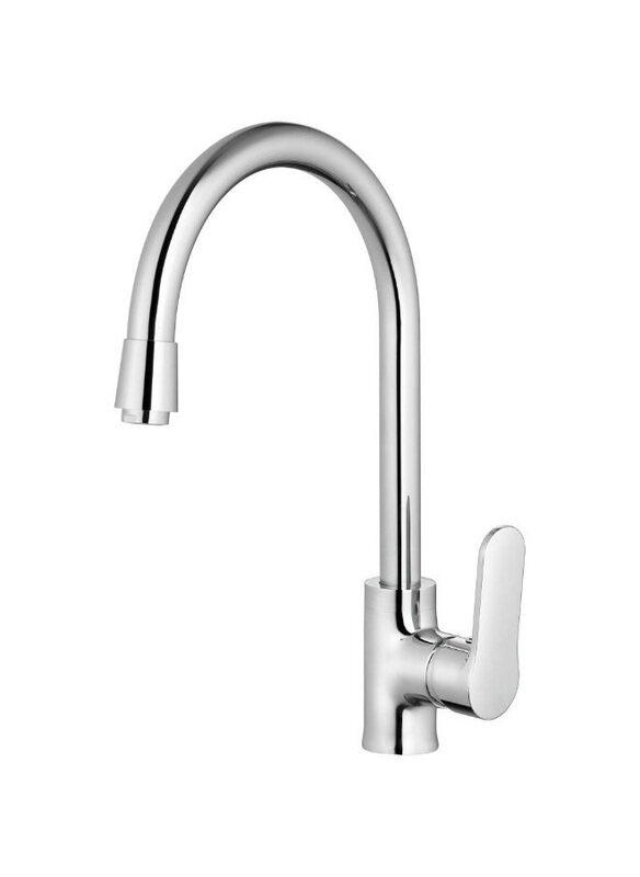 

Danube Home Milano Fire Brass Sink Mixer Faucet Tap, Chrome
