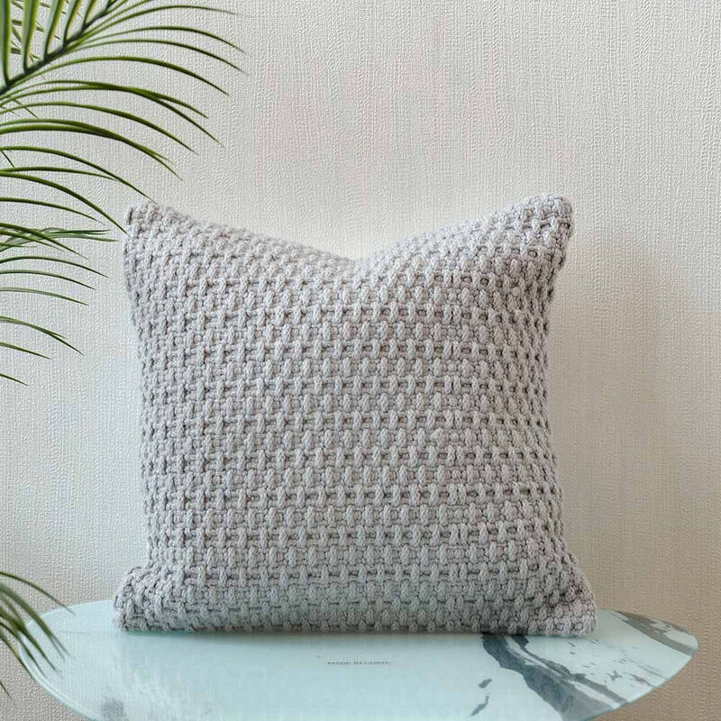 

Danube Home Outdoor Woven Cushion, 45 x 45cm, Basket Weave