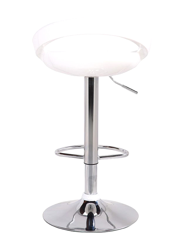 Danube Home Lewis Bar Stool, White