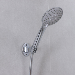 Milano Pia Bath Shower Mixer with Shower Set, Chrome