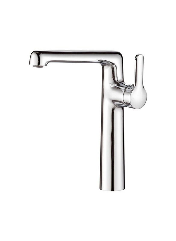 

Danube Home Vero Art Basin Mixer With Pop Up Waste, Chrome