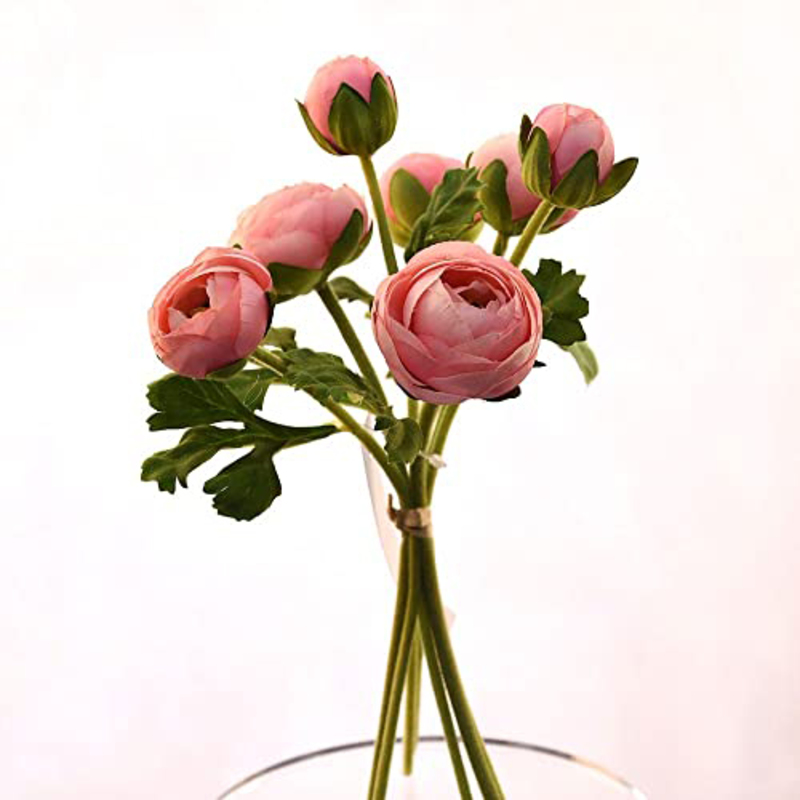 

Danube Home Rejoice Light Bunch Artificial Flower, Pink