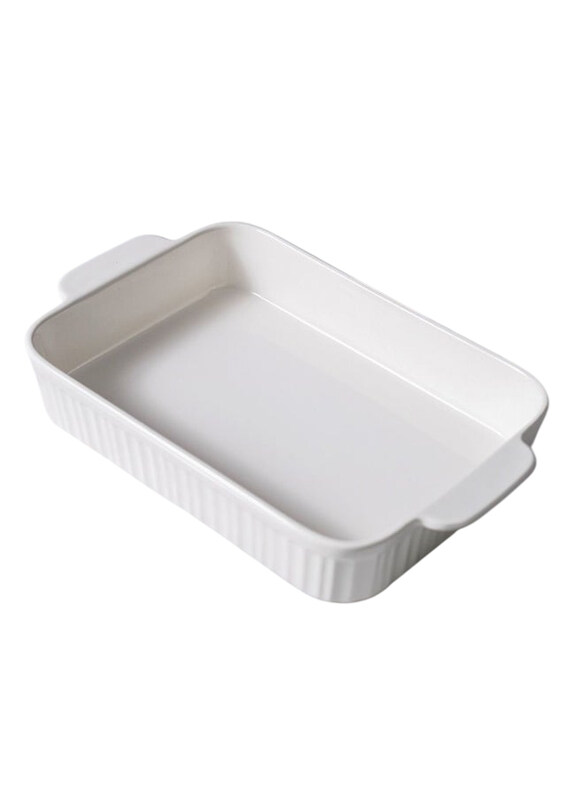 

Danube Home 30.5cm Serax Porcelain Rectangular Baking Dish, White
