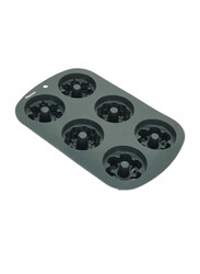 Danube Home 6-Cup Cake Mould Bake Magic, Grey