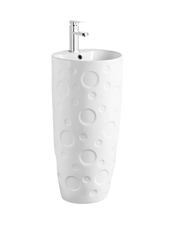 

Danube Home Milano Sira Ceramic Decorative Basin, White