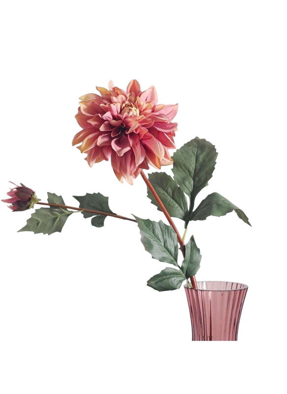 

Danube Home Bloomvogue Artificial Dahlia Flowers, 80cm, Pink