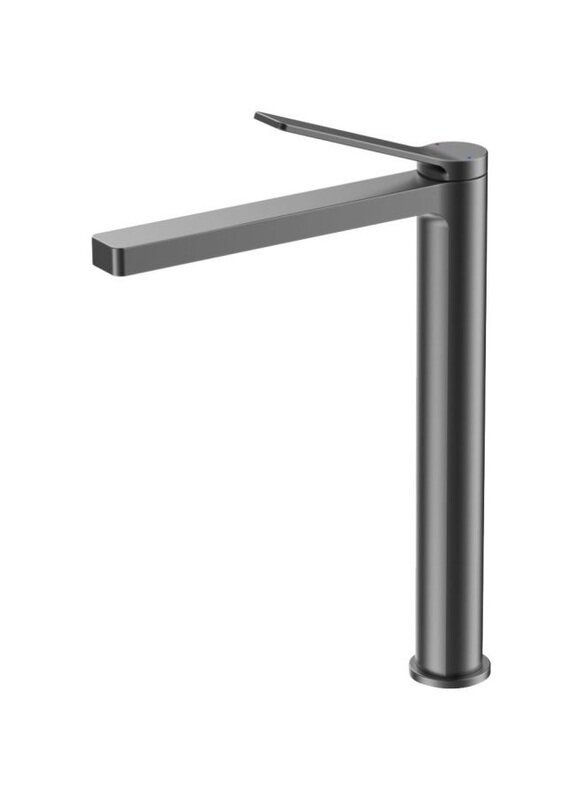 

Danube Home Tella Art Basin Mixer With Pop-Up Waste, Black